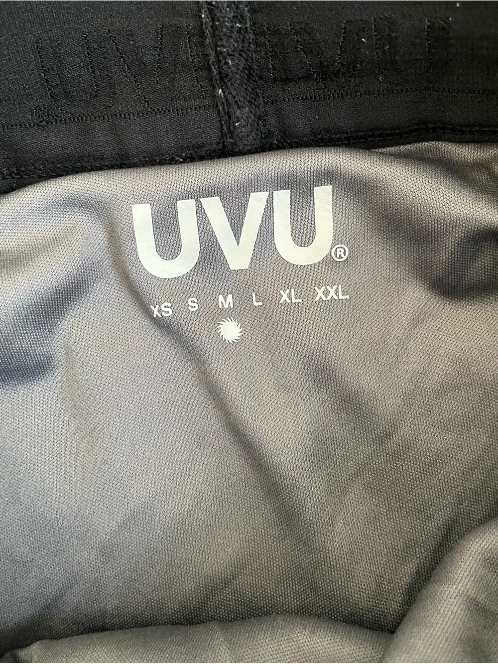 Men Size Medium UVU Half Tight 2.0 Gray Running Shorts